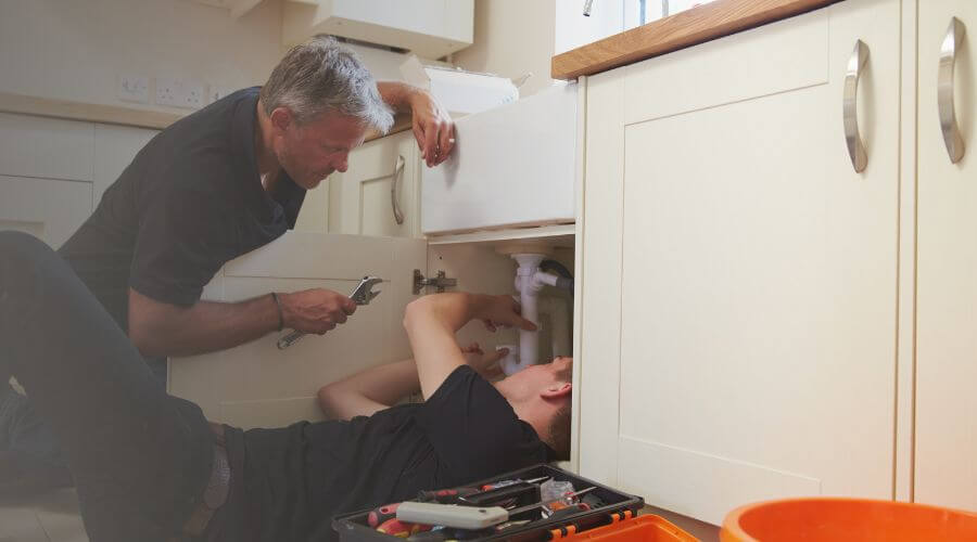 Professional burst pipe repair services in David, KY